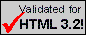 * Validated for HTML 3.2 
